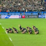 Rita Ora Instagram - My first Rugby game and what an experience it was. Thank you to all who made this a night to remember @allblacks you’ll forever be champs congratulations on an incredible game 🥹🙌❤️ the energy was electric ⚡️ Paris, France