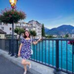 Riyasha Dahal Instagram - In a beautiful place, with a beautiful mind, you create a beautiful life. Interlaken, Swizerland