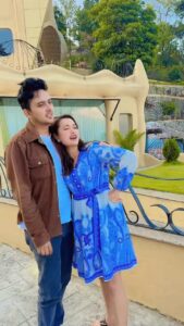 Riyasha Dahal Instagram - Mayalu ♥️ @mystic_victor @aagantukresort
