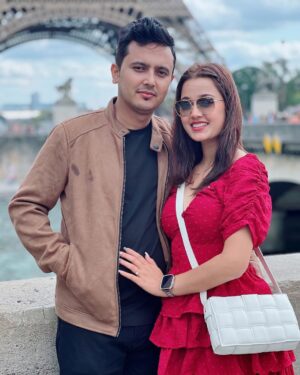 Riyasha Dahal Instagram - It’s always better when we’re together. 🧿 @mystic_victor