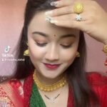 Riyasha Dahal Instagram - Waha ko laagi sajiye ki ma ☺️♥️ 🧿#teej2080 #riyashadahal