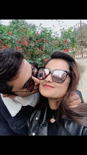 Riyasha Dahal Instagram - “Happy 4th love anniversary, my dearest husband. Our journey together has been filled with love, laughter, fights and countless cherished memories. I’m blessed to have you by my side, and I look forward to many more beautiful years with you.”
Thank you for being the beautiful gift that God gave me tyo pani mero birthday kai din, and I’m forever grateful. I love u. ♥️♥️ @mystic_victor