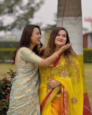 Riyasha Dahal Instagram - So proud of u Beautiful Mamma (my girl) ♥️♥️ @snehadhakal_