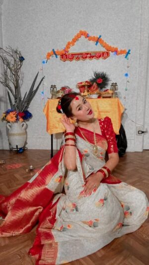 Riyasha Dahal Instagram - Siraima Sirfula 🌹