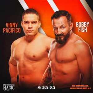 Robert Anthony Fish Instagram - The first time EVER @vinnypacifico vs ME at pro wrestling ‘s magic
