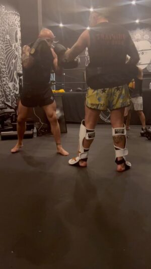 Robert Anthony Fish Instagram - The most educated feet in Professional wrestling’s continued education by @onechampionship & The walking, talking, kicking OG of all things Muay Thai @liambadco & @andybadco1 .. big Thank you to @malakaiblxck @zelinavegawwe for the hospitality and for making this happen. I simply cannot thank all parties enough! @thedarkartsgym