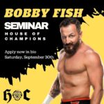 Robert Anthony Fish Instagram - Link is in the bio, Go there now! you know where it is. Hell, I know where it is and I know next to nothing. House of Champions ..2100 N Ronald Reagan Blvd, Longwood, FL 32750 ..is the location.. The Professor (that’s me, the bloke in the picture above) owner & operator of the most educated feet in professional wrestling. I will be in Orlando spewing my otherwise) useless knowledge for the aspiring professionals among us. Come learn how to be a better striker in pro wrestling. Where in your work it is most valuable. How it aids in your ability to relax & be present doing our job.. All This: just some of what will be covered on 9/30. A sincere word if I may: I’ve been doing martial arts since I was 8 years old. I’ve wrestled now 24 yrs, and spent time in all the major modern era companies: WWE, NJPW, RoH, NOAH, AEW, IMPACT. Through repetition (trial & error) I’ve gone through the process and have fallen flat on my face, attempting to see what transferred from martial arts to what we do in the ring and I’ve had, down right epiphanies at other times identifying the best way to do things. ..Truly, all jokes aside, outside of pro wrestling or motion picture stunt work, this knowledge I’ve developed is useless, but within the confines of our job. .. 🤔 Think about it.. I’ll wait.. My life’s work has been to walk out this process, seeing what sticks and what does not. Let me share that with you. I want to hear your thoughts, too. It’s a conversation, not a monologue. I want to help you create. Create your unique stamp on how you do this business, while paying homage to those and the traditions that came before us. *The thick skinned only, please. If you need to be coddled and told your kicks / strikes, etc. already look good when they don’t. This might not be the seminar for you. Not everyone gets a trophy with me. If everyone gets one the trophy itself has little significance. However, if you’re open to other people's perspective and posses an eagerness to learn & improve.. I got you! I personally guarantee that I won’t leave the building 9/30 in Longwood, FL until every attendee is satisfied w/ their experience. Yours truly, The Quad Father BF
