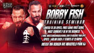 Robert Anthony Fish Instagram - Saturday, September 23rd The most educated feet in Professional wrestling, will be dropping knowledge. Some useful, some useless. Come out and learn a thing or two or forget something. It’s up to you! @prowrestlingmagic 

Later that evening you can watch the old man beat the energy drink out of @vinnypacifico .. a kid on the come up for sure but he’s not ready just yet to swim with the sharks! 🦈..see what I did there? Huh? Get it? Bobby Fish, shark, it’s a fish, I’m human named.. Ah forget it!