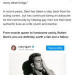 Robert Gant Instagram – Thanks for the nice write up, @queerty! I’ll keep doing the occasional archival dig to unearth a throwback every once in a while. 🙂🏳️‍🌈

https://www.queerty.com/queer-folk-hottie-robert-gants-shirtless-throwbacks-making-us-re-binge-original-series-20230202 Liberty Avenue