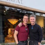 Robert Gant Instagram - So I first met this amazing guy on Rehoboth Beach, Delaware in the summer of 1991. I was working at the Department of Justice in DC (the Executive Office for US Attorneys, to be exact) between my first and second years of law school at Georgetown and was grateful, to say the least, for the shore-lined respite from our nation’s capital’s suffocatingly humid days. That early afternoon, I remember scanning across the sand and spotting this dazzling smile atop a tanned shirtless torso and a red Hawaiian-esque wrap at the waist, invariably concealing the speedo underneath. Okay, fine, one or both of us may have had puka shells around our necks. It was the 90’s after all. And, yes, a brief make out session may well have taken place at some point later that day, but we digress. Cut to three decades later, and I’m beyond thankful to catch up over coffee and some nosh and share about our life journeys so far and our visions for the future. It’s a special thing for someone to have witnessed the change from the boy you were to the man that you’ve become. All as we walk our paths as sober fellows. Thank you for the wonderful catch-up, @mr.rutherford, my friend. To be continued. Here’s to the next 30. (The unintentional backdrop captured the sentiment of the experience.) #Friends #30YearsLater #TheGreatLife #TheValueOfDecades Urth Caffe - Melrose Ave, Hollywood CA