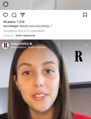 Roberta Giarrusso Instagram - I tuoi genitori devono essere così orgogliosi di te
Sei un esempio straordinario 🙏🏻