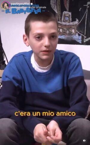 Roberta Giarrusso Instagram - Mi ha spaccato in due ho quasi sentito il suo dolore 
Non è giusto… un bambino non può non deve perdere il sorriso e questo è quello che succede spesso troppo spesso questi episodi di bullismo devono essere fermati 
Bisogna far girare nelle scuole queste testimonianze farlo vedere anche alle famiglie,sensibilizzare i ragazzini,i bambini tutti su questo tema 
Ogni santo giorno è sempre peggio 
Grazie @paolinoruffini della tua grande sensibilità e umanità e dell’impegno che impieghi per smuovere le coscienze 
Vi prego guardate questo video