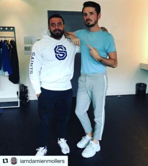 Roberto da Costa Instagram - A year and 40 something kilos ago this kid asked for my help to achieve his goal he wanted a killer body I told him to stick with the holy shred training program by @saintsandstars and you will achieve your goal @iamdamienmollers I’m proud of you it was an honour to help you with your mission and this was just the beginning 🙏❤️ #holyshred #by #saintsandstars  #amsterdam #most beautiful #gym #boutique #training #holybox #nextlevelgym #robertodacosta