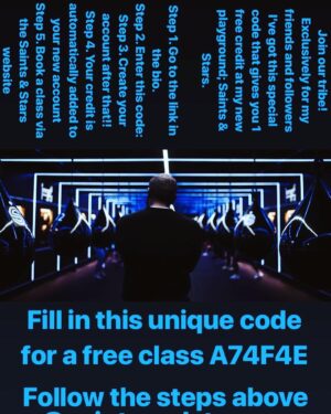 Roberto da Costa Instagram - join my class for free  @saintsandstars just follow the instructions on this picture ☝️☝️above and claim your spot . Its Monday so it’s all about lower body so you’ll know !🍑Who’s ready to cross the line ? #ready #for #a #whole #new #experience #? #come #and #join #our #tribe #saintsandstars #sport #train #fit #healthy #crosstheline #workout #to #shred #your #booty🍑 #robertodacosta #amsterdam #next #level #gym #boutique #holyshred #holybox