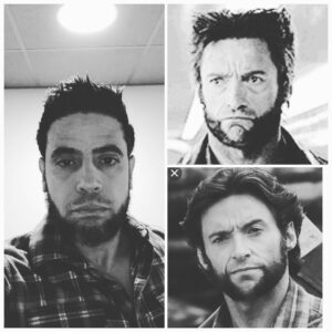 Roberto da Costa Instagram - Logan(s) 😀💪🏽 #the #new #logan #is #standing #up #wolverine #xmen #robertodacosta #amsterdam #superhero #marvell #time #to #save #some #people #😀