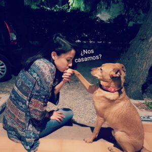 Rocío Vidal Instagram - Le he preguntado a Lennon si quiere ser mi marido perruno y ha dicho SÍIIIIIII 😻✨🥰✨😻