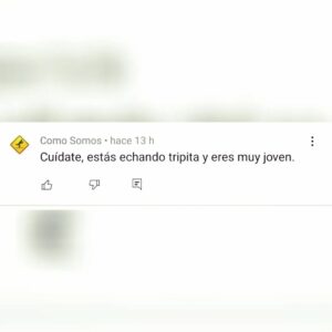 Rocío Vidal Instagram - DEJAD DE OPINAR SOBRE NUESTROS CUERPOS.
Estoy recibiendo este tipo de comentarios en mi último vídeo y me ha parecido oportuno hacer una reflexión.
Ya está bien de que estemos continuamente sometidas al más duro escrutinio sobre unos ideales inalcanzables de perfección y belleza. 
Una de cada tres adolescentes sufre ansiedad por culpa de las redes sociales. Hemos creado un monstruo, y si no somos conscientes del peligro que supone para la autoestima, para la salud mental y la estabilidad de tantas personas este tipo de comentarios "bienintencionados", la cosa va a ir a peor.
A mí no me afecta, estoy  en mi peso y feliz con mi cuerpo, pero muchas compañeras lo sufren a diario, y encima tienen que soportar que algunas influencers critiquen que se muestren la diversidad de cuerpos en campañas publicitarias.
Promover la salud no está reñido con mostrar cuerpos reales, a ver si nos entra en la mollera.
Nadie tiene que avergonzarse de ser como es, y tiene derecho a estar representada.
En conclusión, dejad de opinar sobre lo que nos falta, nos sobra o tenemos que mejorar. Nunca sabéis quién hay detrás y cómo le pueden afectar estos comentarios.
Mi perrita y yo os deseamos un feliz fin de semana ❤️