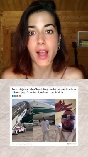 Rocío Vidal Instagram - Sobre Neymar y los verdaderos GENOCIDAS CLIMÁTICOS.