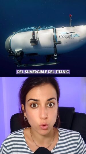 Rocío Vidal Instagram - Un sumergible del Titanic sin ningún tipo de acreditación internacional, mucho dinero de por medio y sólo 15 horas de oxígeno en la cabina. ¿Qué podemos esperar en las próximas horas? #titan #titanic