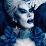 Roem Instagram - ☄️SPACE GODESS ☄️ This royalty from another galaxy has been watching and studying us tiny humans for over a while now. The planet earth inhabitants have not just served as her little playful experiment, but also as her next potential royal meal. 🍽️ Earrings by @tokyostoriescreations #alienmakeup #makeup #dragmakeup #dragqueen #dragrace #rupaulsdragrace #dragraceholland #sfxmakeup #bluemakeup #lgbtq #holographic #sciencefiction