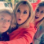Roisin Conaty Instagram - One of my best friends, all the way from infants and the real life Lucie made a cameo in GameFace Me You nervous? Lucie No this is feels so familiar its just like being in drama at school with you bossing me about, it feels exactly the same” ❤️❤️💖💖💕