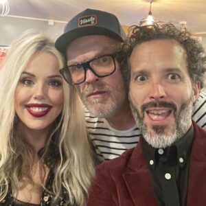 Roisin Conaty Instagram - At @bretrospective brilliant show last night with the taskmaster himself🎉💫✨🌟💕 joyful stuff