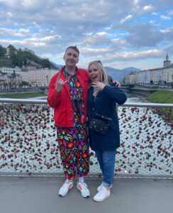 Roisin Conaty Instagram - I went to Salzburg with the nations dreamboat @joelycett 8.30pm tonight Channel 4