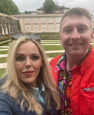 Roisin Conaty Instagram - I went to Salzburg with the nations dreamboat @joelycett 8.30pm tonight Channel 4