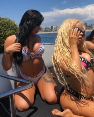 Romain Chavent Instagram - Always a Pleasure To Host @greglansky on the @amaribugatti Yacht @vixenxofficial
