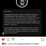 Romain Chavent Instagram - Couldnt be more proud of my lil Cousin @laureenasseo For Becoming one of the 2020 FORBES 30 under 30 😎 Fresh N Lean