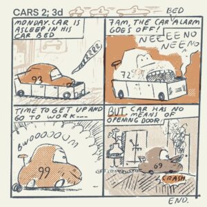 Roman Muradov Instagram - Some trash cartoons from my newsletter (bluebed.substack.com). Been making them usually first thing in the morning as a little warm-up/indulgence/distraction from proper comics and work. А еще у меня есть тележный канал куда я скидываю все подряд, спрашивайте ссылку если интересно.