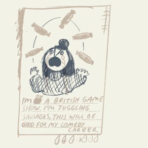 Roman Muradov Instagram - Some trash cartoons from my newsletter (bluebed.substack.com). Been making them usually first thing in the morning as a little warm-up/indulgence/distraction from proper comics and work. А еще у меня есть тележный канал куда я скидываю все подряд, спрашивайте ссылку если интересно.