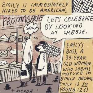 Roman Muradov Instagram - fanfic of something i’ll never see #emilyinparis #emilyinparisedit