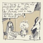 Roman Muradov Instagram - office politix part 001/999. gonna serialize my brand new comic strip here—it will be the dilbert for the tik-top generation, mark my words! tag that *one* co-worker who *always* does this 🤦‍♀️ #relatable #office #comics #newyorkercartoons #shoutsandmurmurs #tnycartoons #inktober Manhattan, New York