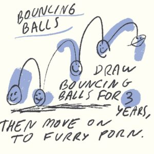 Roman Muradov Instagram - New pages of Foghorn, a few dumb cartoons, and some handy @procreate tips in the latest issue of my newsletter. Read it at bluebed.substack.com 💁 Always free with an extra section of continuous cartoons for paypigs #comics