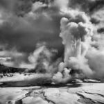 Ronan Donovan Instagram - Castle Geyser eruptiom from a few days ago in Yellowstone National Park's Upper Geyser Basin. Wandering through the basin's primordial landscape is as close as I feel to traveling back in time to an age when the Earth was young. The winter palette combined with the cold air temperatures compliments the geyser eruptions nicely. Castle Geyser typically erupts in a 10-12 hour cycle, with its 90ft tall water eruption lasting ~20 minutes followed by ~40 minutes of its steam phase. #yellowstonenationalpark @yellowstonenps #geyser #supervolcano @nationalparkservice