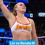Ronda Rousey Instagram - @rondarousey just earned the right to challenge @yaonlylivvonce for the #SmackDown Women’s Title at #ExtremeRules!