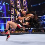 Ronda Rousey Instagram - Thank you @therealkurtangle for for everything you’ve taught me 🙏🏼 hope I did you proud out there last night Felt great getting back in the ring again and for the first time on #smackdown, feeling better every time I get back out there. Thank you for the warm up @sonyadevillewwe😈 And @charlottewwe, get some ice and advil bitch, cause we got a show to steal at #wrestlemania38