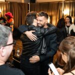 Ronen Rubinstein Instagram - Papi ! Thank you for a magical evening ! Besos besos besos 🥰