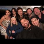 Ronen Rubinstein Instagram - Papi ! Thank you for a magical evening ! Besos besos besos 🥰