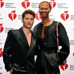 Ronen Rubinstein Instagram - Thank you for having us @American_Heart @NancyAtHeart @D.Ham3 @LAArtShow ❤️ • Photographed by @WjjPhotos