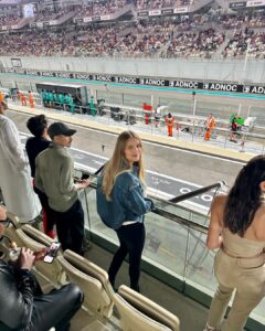 Rosie Huntington-Whiteley Instagram - #Ad What an incredible experience to witness the F1 #InAbuDhabi @visitabudhabi #AbuDhabiGP 🏎️🏎️🏎️ Abu Dhabi, United Arab Emirates