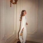 Rosie Huntington-Whiteley Instagram - Goddess gown 🤍 @maisonvalentino Paris, France