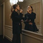 Rosie Huntington-Whiteley Instagram - Le Salon w/ @maisonvalentino @pppiccioli 🖤 Paris,France