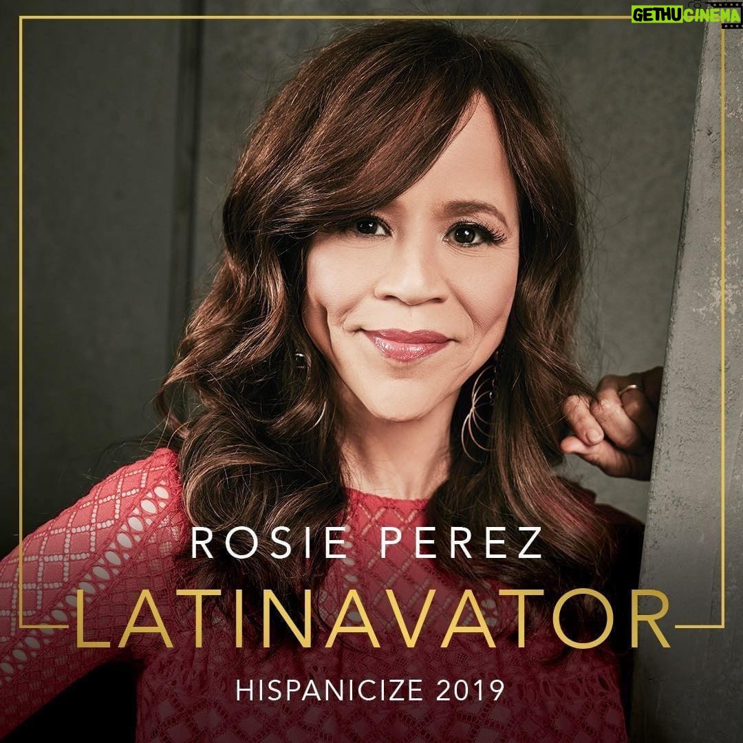 Rosie Perez Instagram – Thank you so much @Hispanicizeevent. See you ...