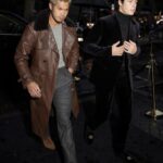 Ross Butler Instagram - went into 2022 with this cool ass jacket and cool hair and cool friend and then....