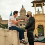 Rubén Doblas Gundersen Instagram - Despues de 1 año, puedo deciros que participo en la nueva pelicula de Tom Holland #UnchartedLaPelicula y haré un gran papel de NPC de fondo con mi pelo de abuela. Estoy super agradecido con @sonypicturesspain por contar conmigo y dejarme vivir tantas locuras y conocer a tantos actorazos. Definitivamente vivimos en una simulación. #ad