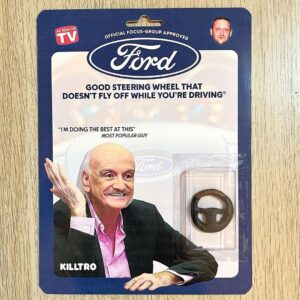 Ruben Rabasa Instagram - Repost @killtro_toys 
・・・
If the steering wheel fly off, I’m toast
(not for sale)
.
.
.
#ithinkyoushouldleave #timrobinson #rubenrabasa #netflix #nonsense #comedy #ford #diy #bootleg #bootlegtoys #toys #handmade #punktoys #killtrotoys
