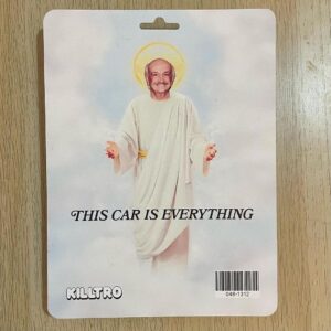 Ruben Rabasa Instagram - Repost @killtro_toys 
・・・
If the steering wheel fly off, I’m toast
(not for sale)
.
.
.
#ithinkyoushouldleave #timrobinson #rubenrabasa #netflix #nonsense #comedy #ford #diy #bootleg #bootlegtoys #toys #handmade #punktoys #killtrotoys