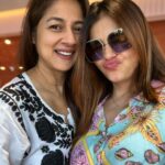 Rubina Dilaik Instagram - Appreciation Post : A friend who Exactly knows when you need that cup of Coffee and her company to boost your Life , is a keeper for Life ♥️… @keertikelkar 😘😘😘 . . . #rubinadilaik #friends #forever